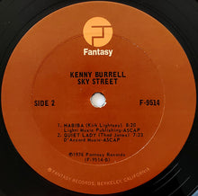 Laden Sie das Bild in den Galerie-Viewer, Kenny Burrell : Sky Street (LP, Album, Ter)
