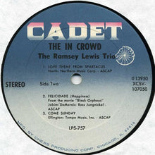 Charger l'image dans la galerie, The Ramsey Lewis Trio : The In Crowd (LP, Album, RE, Ter)
