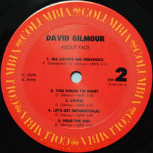 Charger l&#39;image dans la galerie, David Gilmour : About Face (LP, Album, Pit)
