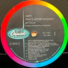 Load image into Gallery viewer, Judy Garland : Judy That&#39;s Entertainment! (LP, Album, Scr)
