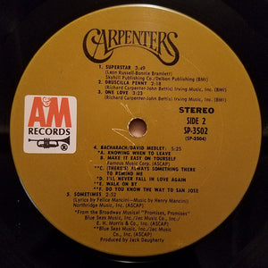 Carpenters : Carpenters (LP, Album, San)