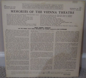 Hilde Gueden* : Memories Of The Vienna Theatre (LP, Mono, M/Print)