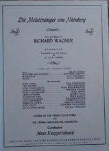 Charger l&#39;image dans la galerie, Wagner*, The Vienna Philharmonic Orchestra*, Hans Knappertsbusch : Die Meistersinger Von Nürnberg - Complete (6xLP, Album, Mono + Box)
