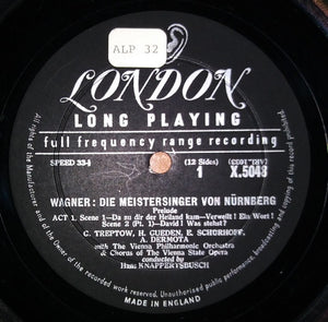 Wagner*, The Vienna Philharmonic Orchestra*, Hans Knappertsbusch : Die Meistersinger Von Nürnberg - Complete (6xLP, Album, Mono + Box)