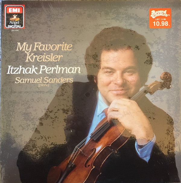 Itzhak Perlman, Samuel Sanders (2) : My Favorite Kreisler (LP, Album)