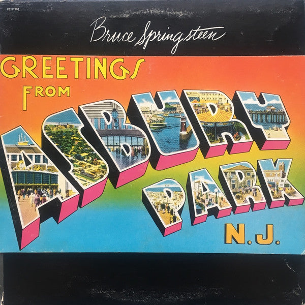 Bruce Springsteen : Greetings From Asbury Park, N.J. (LP, Album, San)