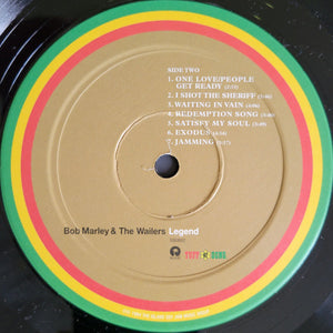 Bob Marley & The Wailers : Legend (The Best Of Bob Marley And The Wailers) (LP, Comp, RE, RP, 180)