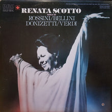Laden Sie das Bild in den Galerie-Viewer, Renata Scotto : Songs By Rossini/Bellini/Donizetti/Verdi (LP)
