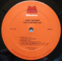 Load image into Gallery viewer, Jimmy McGriff : The Starting Five (LP, Album)
