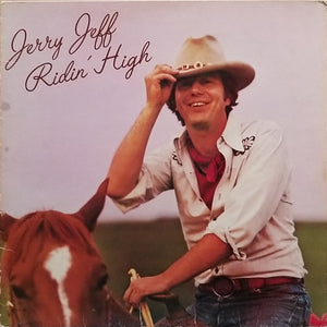 Jerry Jeff* : Ridin' High (LP, Album, Pin)