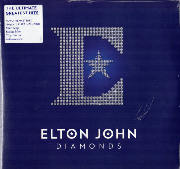 Elton John : Diamonds (2xLP, Comp, RM, Gat)