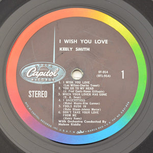 Keely Smith : I Wish You Love (LP, Album)