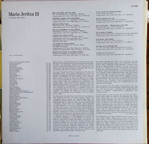 Maria Jeritza : Maria Jeritza III (LP, Comp)