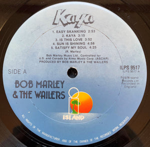 Bob Marley & The Wailers : Kaya (LP, Album, Gol)