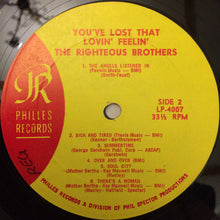 Laden Sie das Bild in den Galerie-Viewer, The Righteous Brothers : You've Lost That Lovin' Feelin' (LP, Album, Mono)
