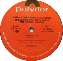 Charger l&#39;image dans la galerie, Chick Corea &amp; Herbie Hancock : An Evening With Chick Corea &amp; Herbie Hancock In Concert (2xLP, Album, Gat)
