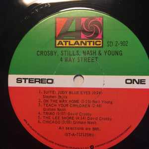 Crosby, Stills, Nash & Young : 4 Way Street (2xLP, Album, RE, RI-)