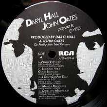 Load image into Gallery viewer, Daryl Hall, John Oates* : Private Eyes (LP, Album, Ind)
