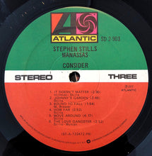 Laden Sie das Bild in den Galerie-Viewer, Stephen Stills : Manassas (2xLP, Album, RE, PR)
