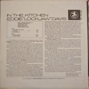 Eddie "Lockjaw" Davis : In The Kitchen (LP, Album, RE)