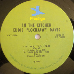 Eddie "Lockjaw" Davis : In The Kitchen (LP, Album, RE)