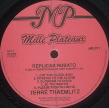 Laden Sie das Bild in den Galerie-Viewer, Terre Thaemlitz : Replicas Rubato (LP, Album)
