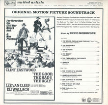 Load image into Gallery viewer, Ennio Morricone : The Good, The Bad  And The Ugly - Original Motion Picture Soundtrack (LP, Album, M/Print, RP)
