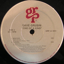 Load image into Gallery viewer, Dave Grusin : One Of A Kind (LP, Album, RE)
