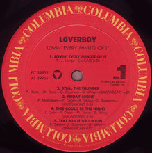 Load image into Gallery viewer, Loverboy : Lovin' Every Minute Of It (LP, Album)
