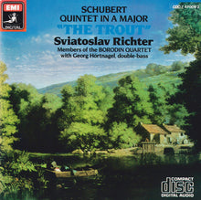 Load image into Gallery viewer, Sviatoslav Richter : Schubert Quintet In A Major &quot;The Trout&quot; (CD, Album, RE)
