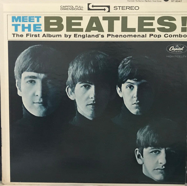 The Beatles : Meet The Beatles! (LP, Album, RP, Ter)