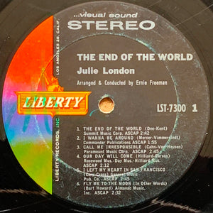 Julie London : The End Of The World (LP, Album, Hol)