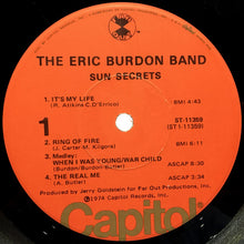 Load image into Gallery viewer, The Eric Burdon Band* : Sun Secrets (LP, Album, Los)
