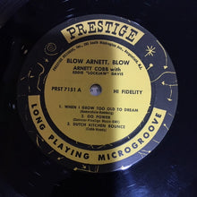 Laden Sie das Bild in den Galerie-Viewer, Arnett Cobb And Eddie "Lockjaw" Davis : Blow, Arnett, Blow (LP, Album, Mono)
