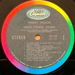 Nancy Wilson : Hello Young Lovers (LP, Album, Los)