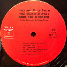 Load image into Gallery viewer, The Simon Sisters : The Simon Sisters Sing For Children (LP, Album, RE, Ter)
