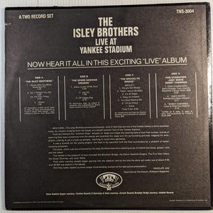 Various : The Isley Brothers Live At Yankee Stadium (2xLP, Album)