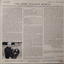 Load image into Gallery viewer, The Gerry Mulligan Quartet* : Recorded In Boston At Storyville (LP, Album, Mono, RE)

