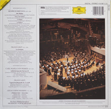 Load image into Gallery viewer, Herbert von Karajan, Berliner Philharmoniker : Les Préludes • Die Moldau • Guillaume Tell (Ouverture) • Aufforderung Zum Tanz • Invitation à la Valse • Ungarische Rhapsodie • Rhapsodie Hongroise No. 5 (LP)
