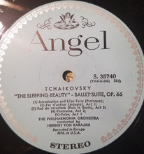 Load image into Gallery viewer, Tchaïkovsky*, Philharmonia Orchestra, Herbert von Karajan :  Ballet Suites  Swan Lake / The Sleeping Beauty (LP, Blu)
