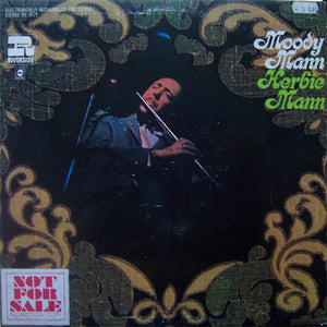 Herbie Mann : Moody Mann (LP, Album, RE)