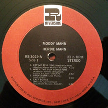 Laden Sie das Bild in den Galerie-Viewer, Herbie Mann : Moody Mann (LP, Album, RE)
