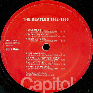 The Beatles : 1962-1966 (2xLP, Comp, RE)
