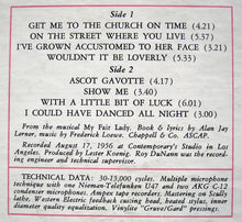 Load image into Gallery viewer, Shelly Manne &amp; His Friends : Modern Jazz Performances From The Hit Musical 'My Fair Lady' (LP, Album, Mono, Hol)
