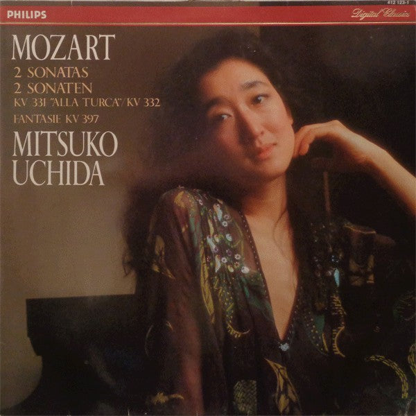 Mozart*, Mitsuko Uchida : 2 Sonatas = 2 Sonaten : KV 331 