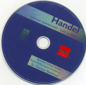 Handel* : Solomon - Love In Bath (2xCD, Comp)