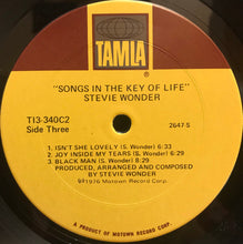 Load image into Gallery viewer, Stevie Wonder : Songs In The Key Of Life (2xLP + 7", EP + Album, Club, CRC)
