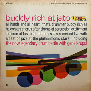 Buddy Rich : Buddy Rich At JATP (LP, Comp)