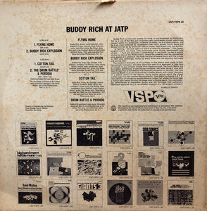 Buddy Rich : Buddy Rich At JATP (LP, Comp)