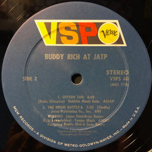 Buddy Rich : Buddy Rich At JATP (LP, Comp)